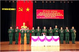 Sư đoàn 3: Phát động đợt thi đua cao điểm “Lập công dâng Đảng”